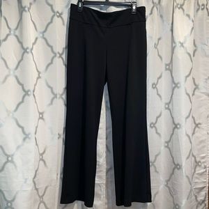 black stretchy work pants